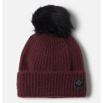 Columbia Muts Dames, Winter Blur Pom Pom Bordeaux, 78PGVTQSC
